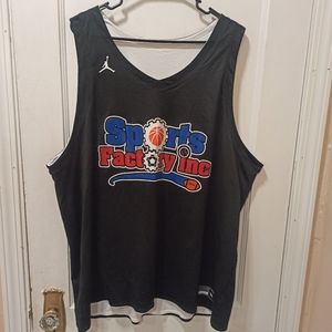 Vintage Jordan basketball sports jersey, size 3X